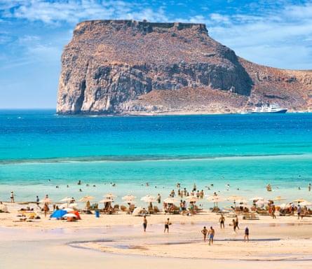 Balos Beach, Gramvousa Peninsula, Crete, Greek Island