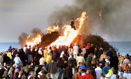 Skt Hans celebrations in Skagen, Denmark